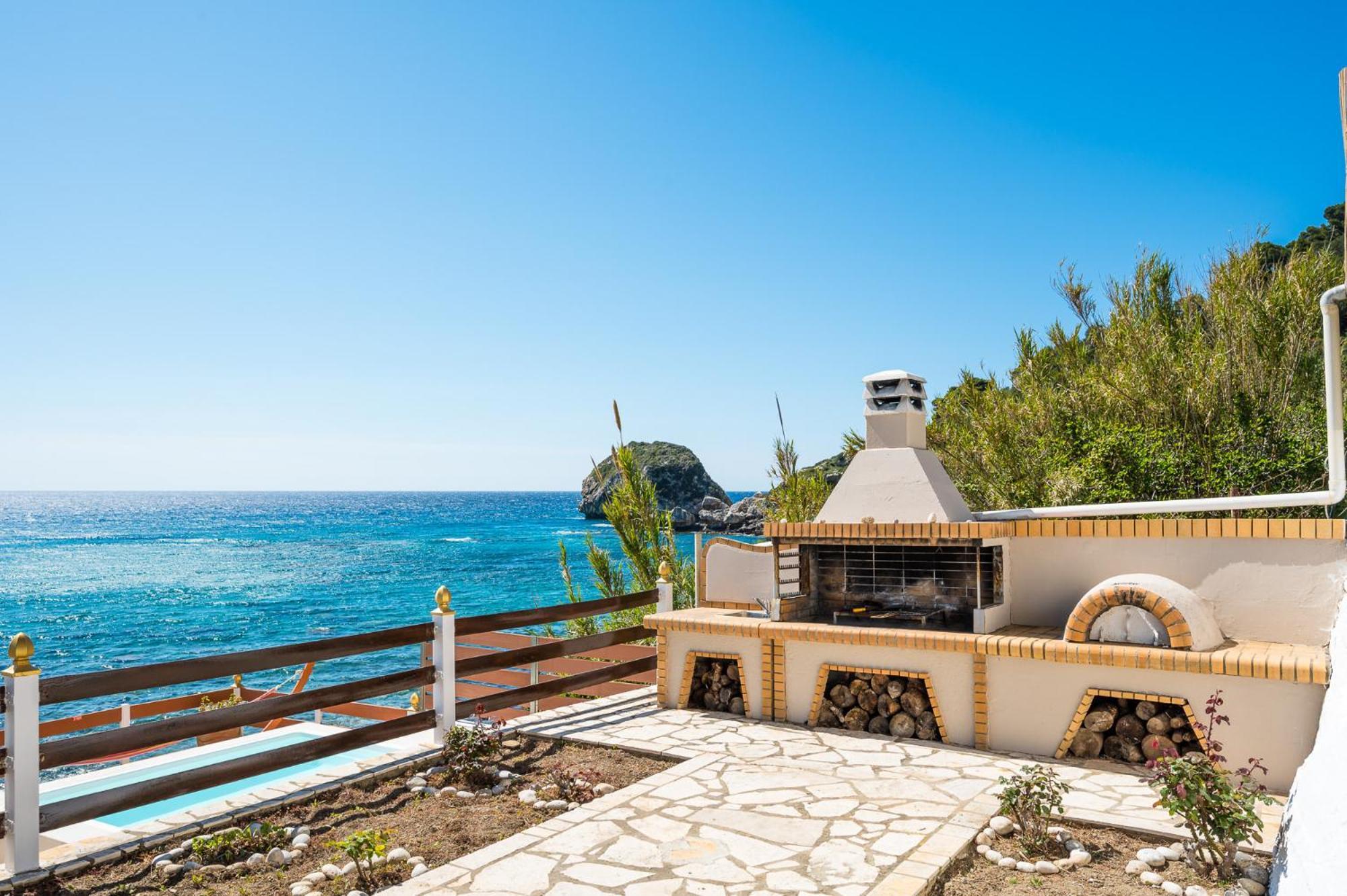 Villa Renata & Villa Filippos With Private Plunge Pool By Konnect Agios Gordios  Exterior foto